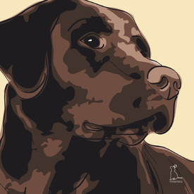 Labrador Retriever braun [Pfotenstore]/9230329